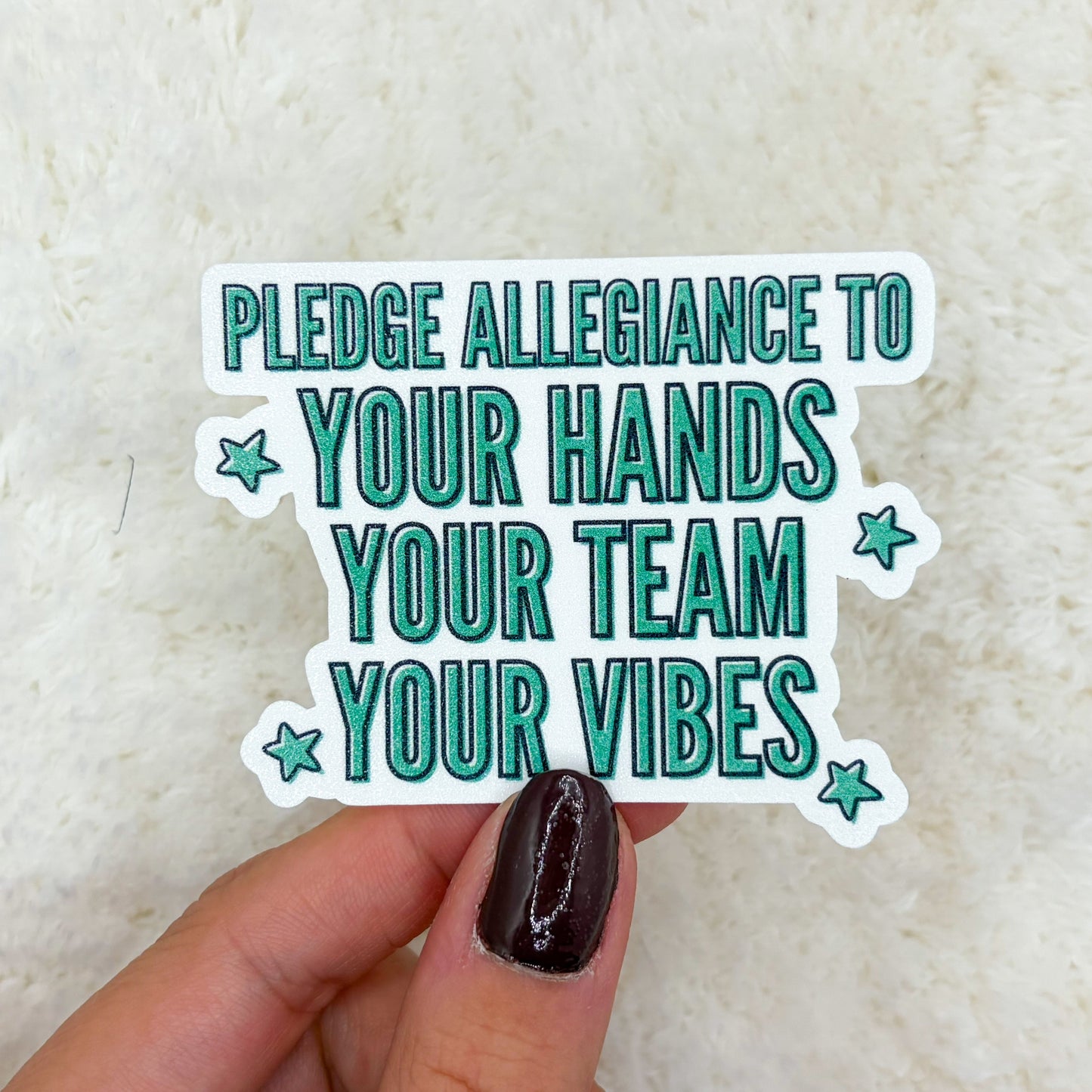 Pledge Allegiance Sticker