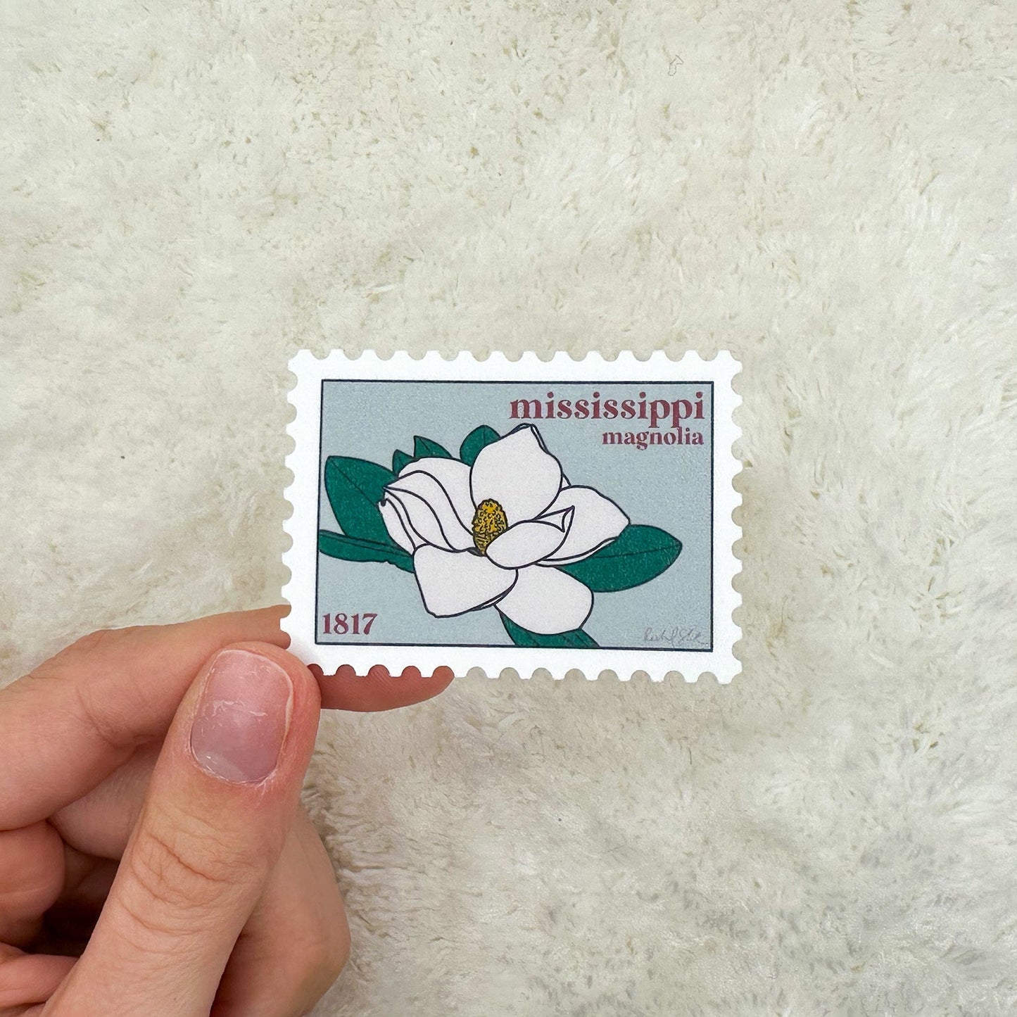 Mississippi Stamp Sticker