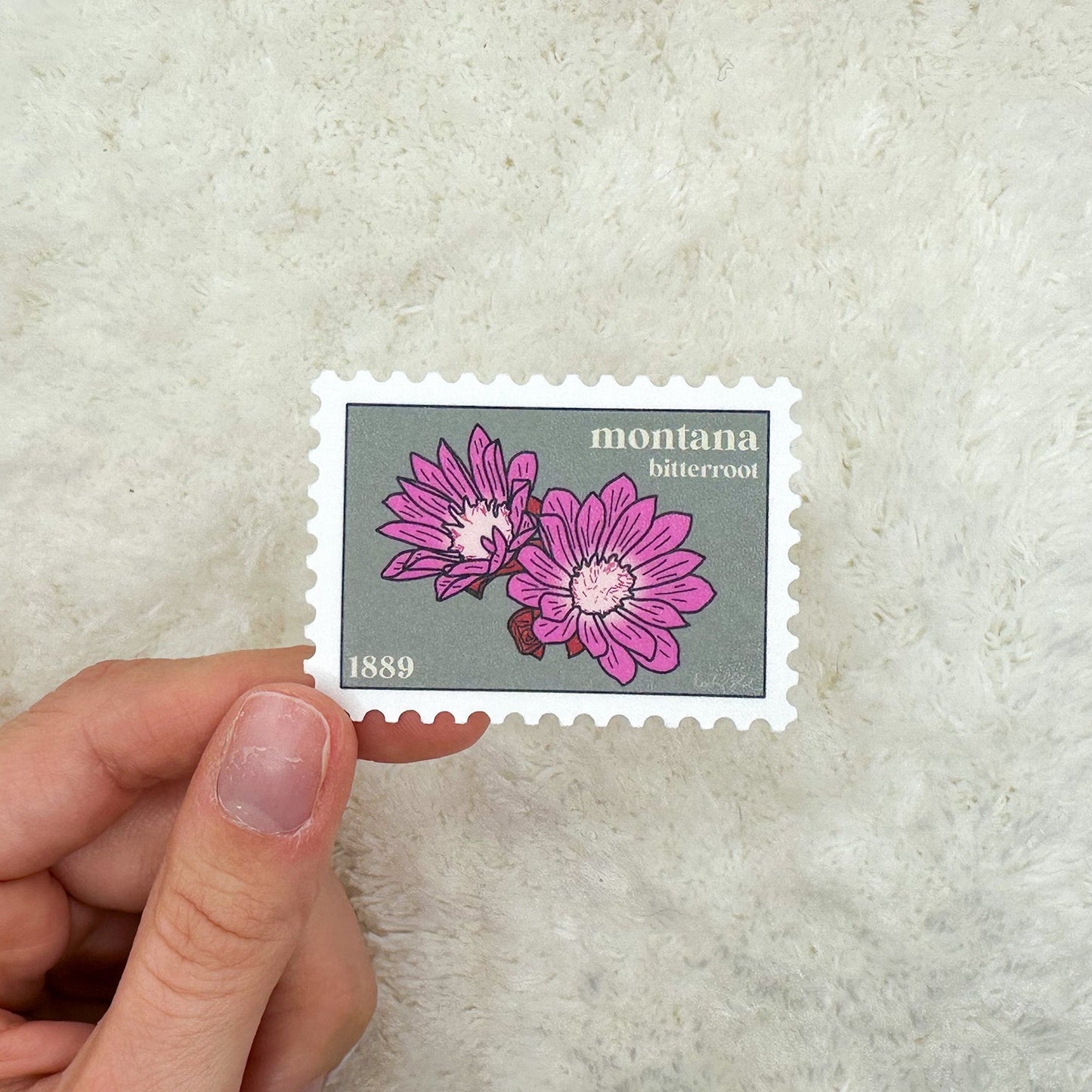 Montana Stamp Sticker