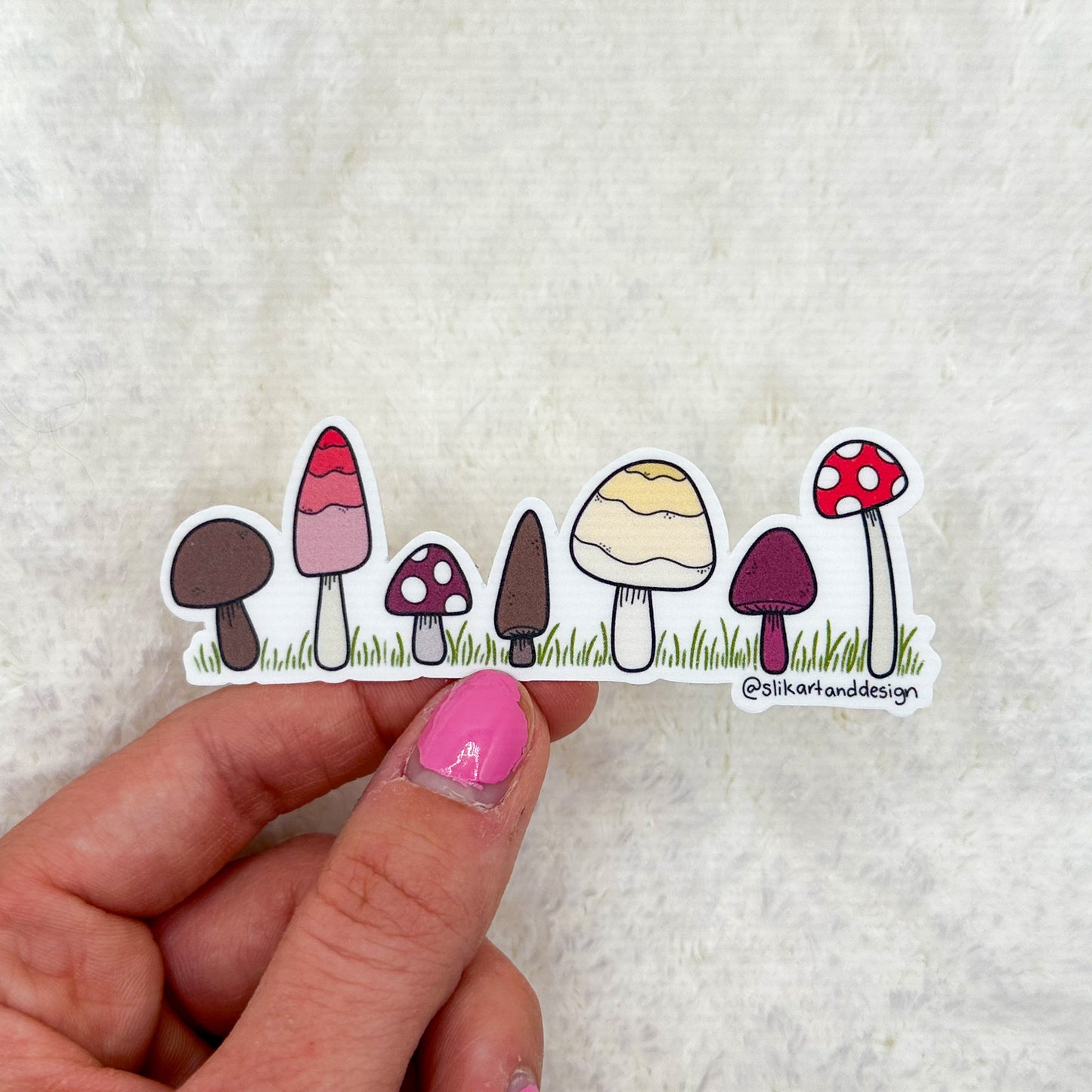 Mushrooms Sticker