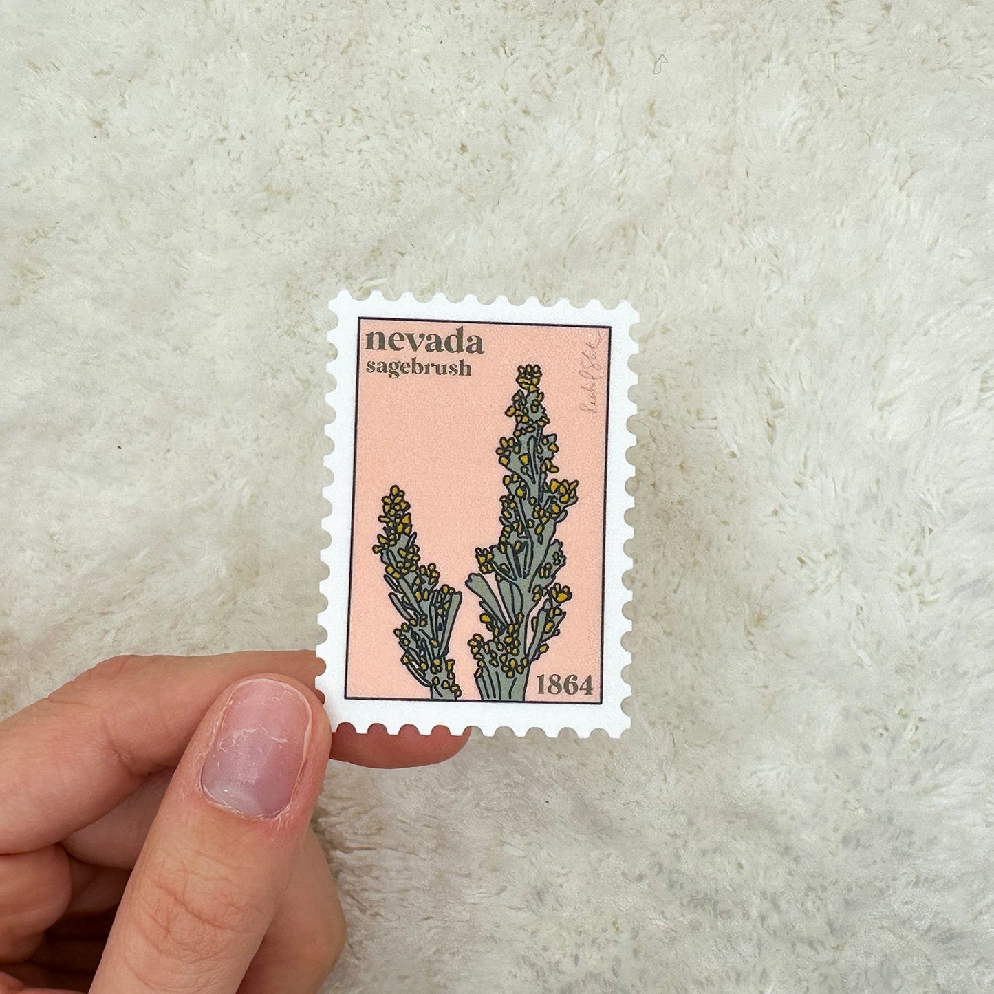 Nevada Stamp Sticker