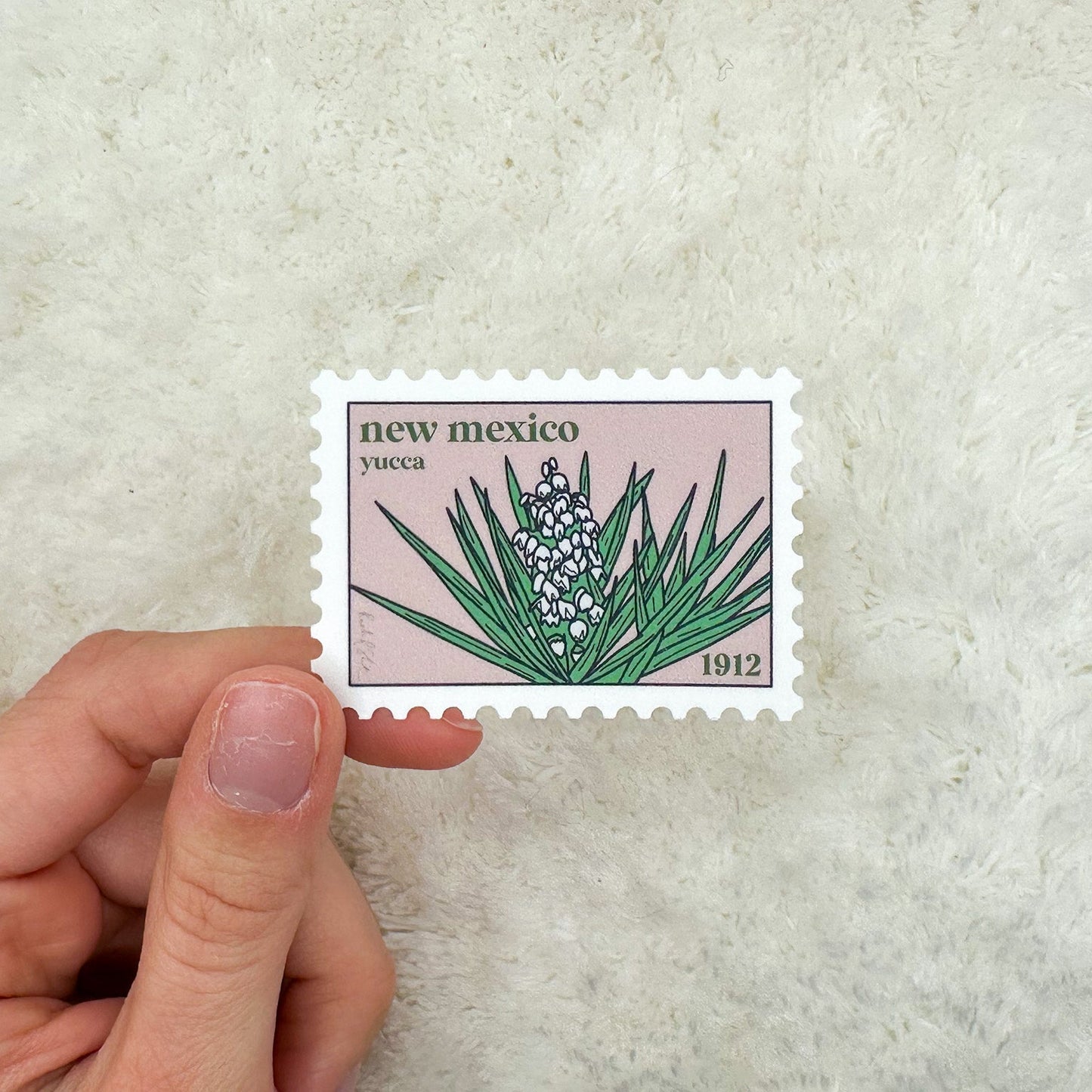 New Mexico Stamp Sticker