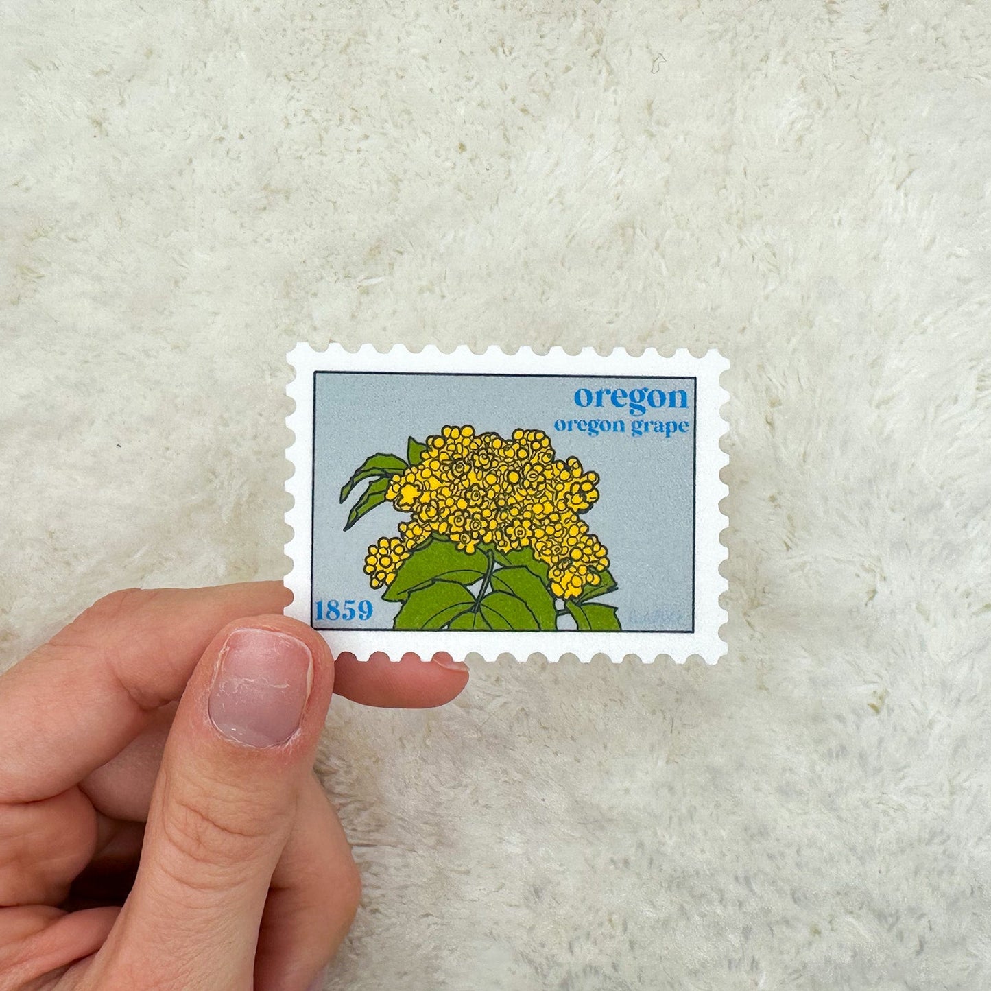 Oregon Stamp Sticker