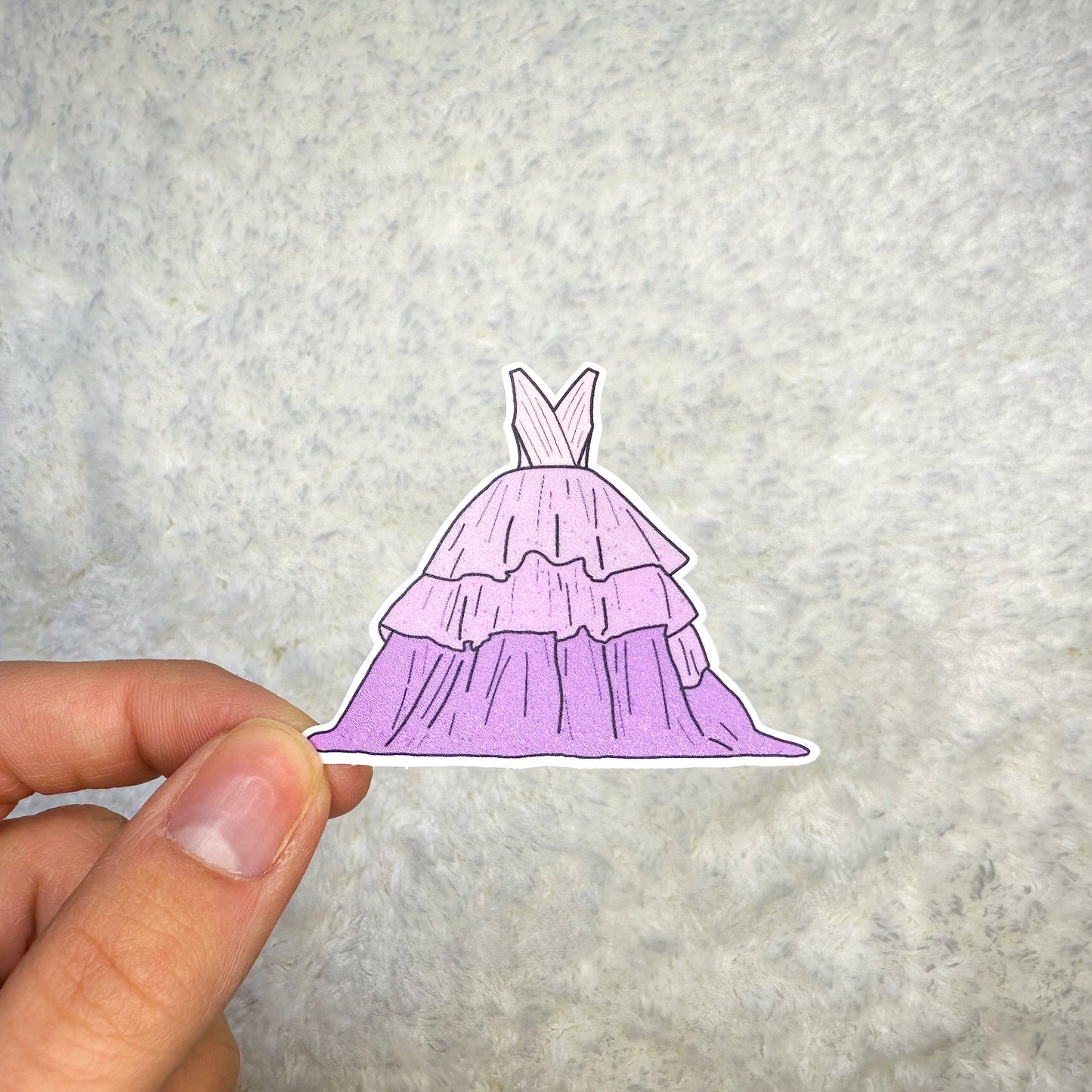 Speak Now Dress Sticker