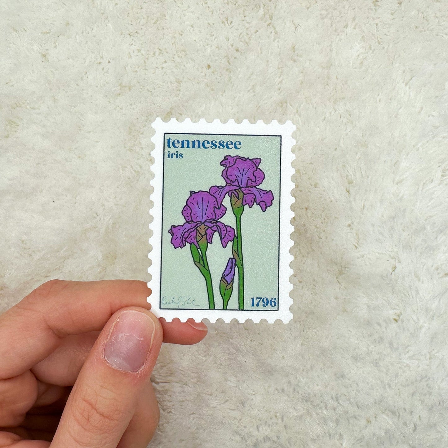 Tennessee Stamp Sticker