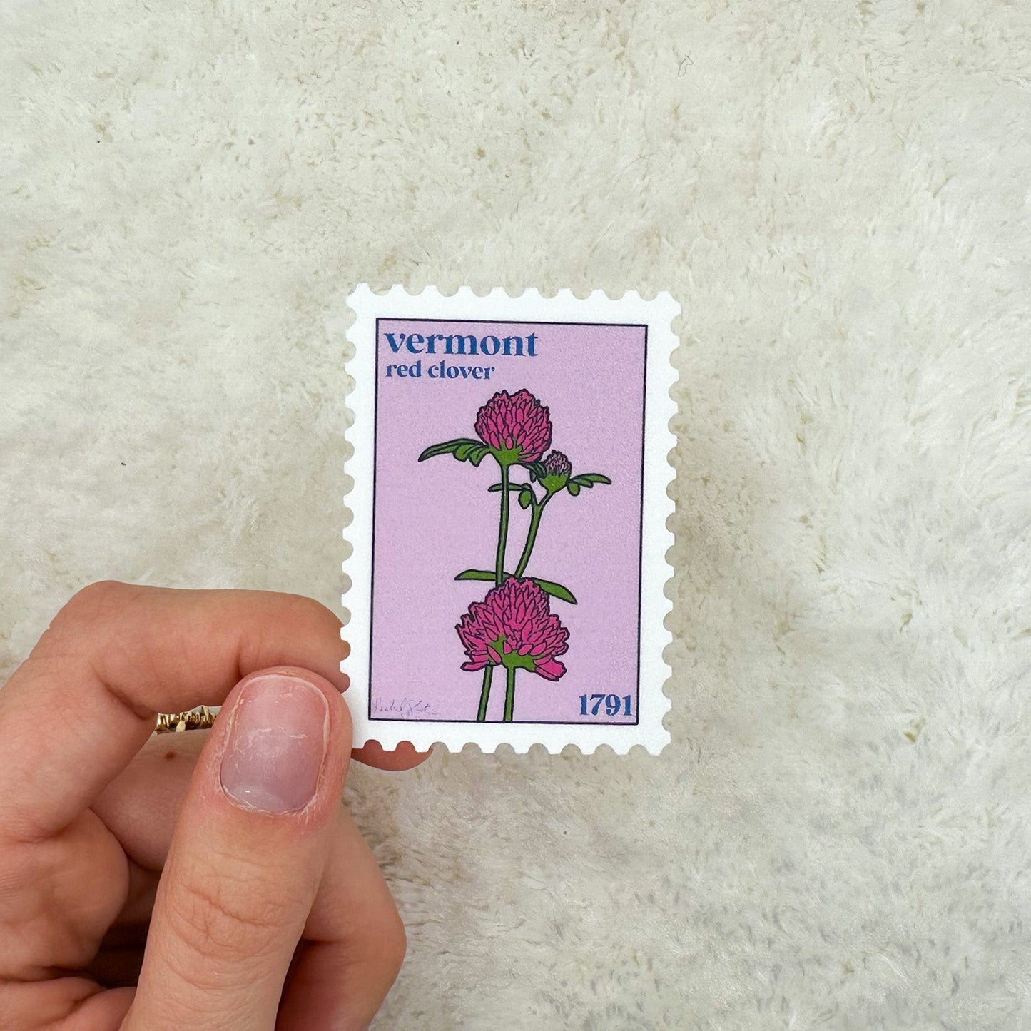 Vermont Stamp Sticker
