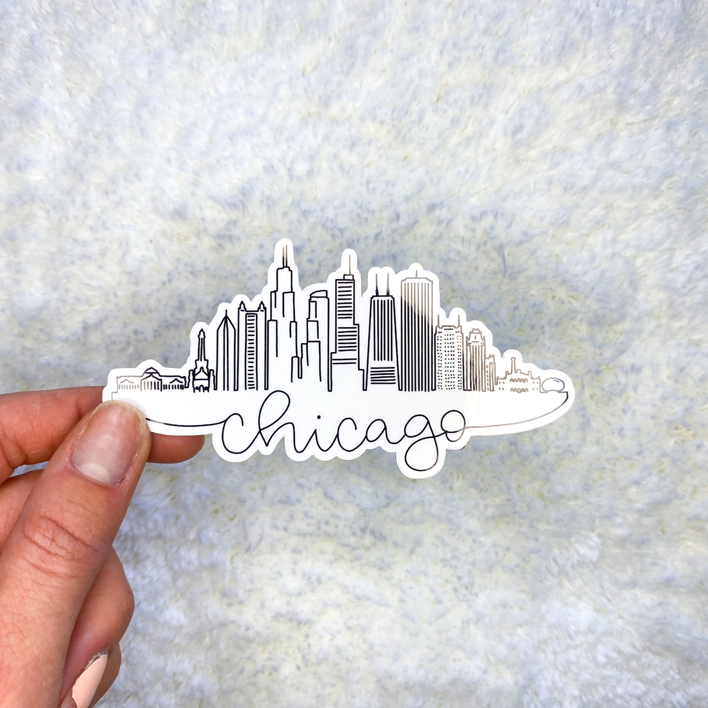 Chicago Cityscape Sticker