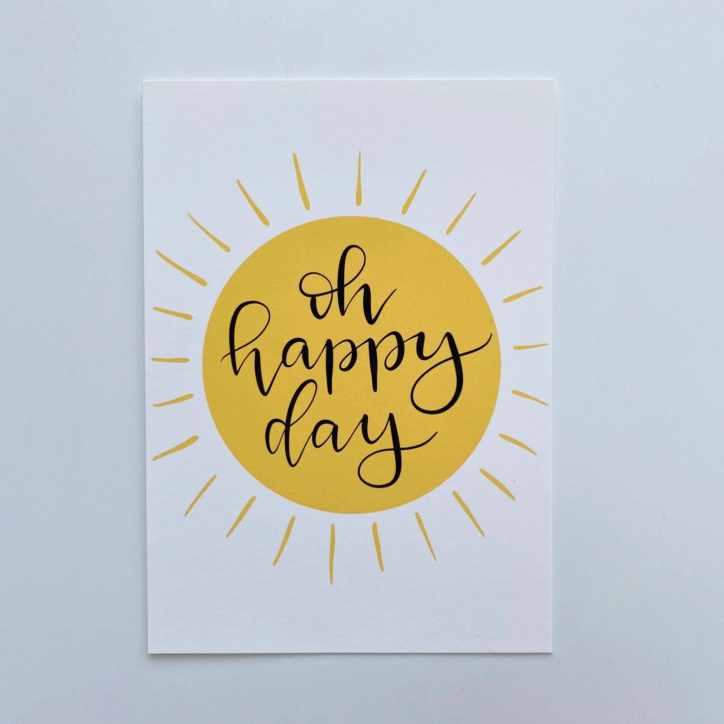 Oh Happy Day Art Print