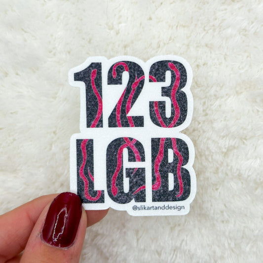 Reputation 123 LGB Sticker