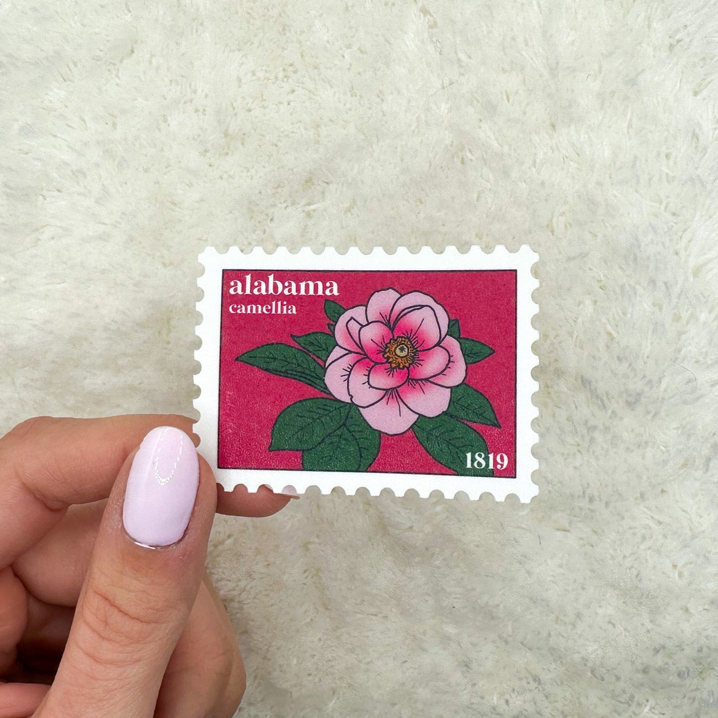 Alabama Stamp Sticker