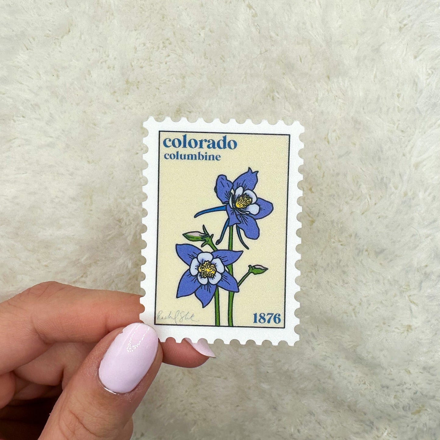 Colorado Stamp Sticker