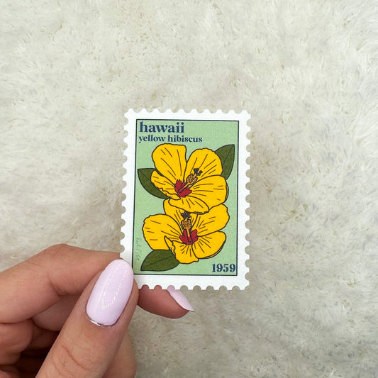 Hawaii Stamp Sticker