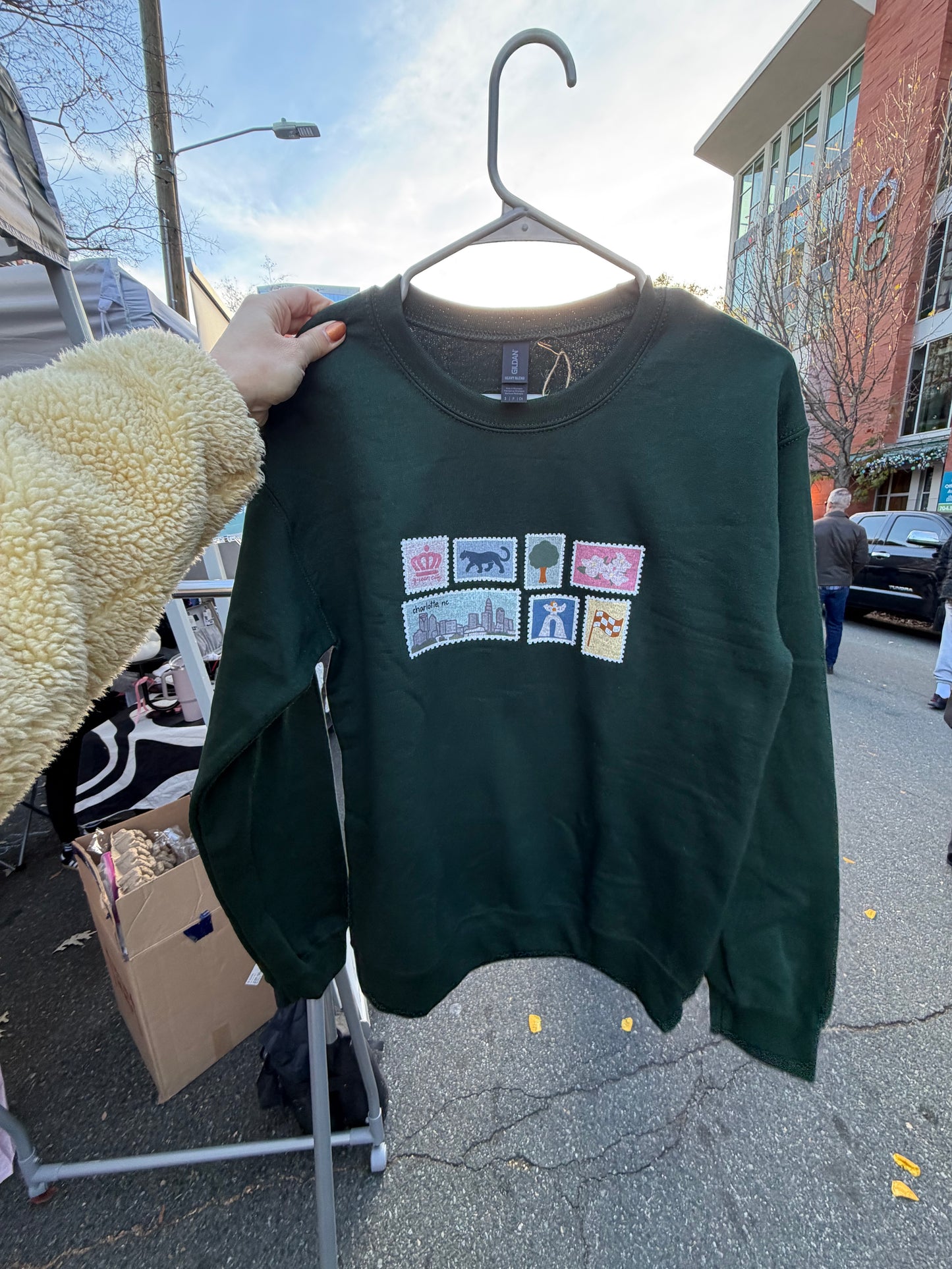 Charlotte Stamps Sweatshirt