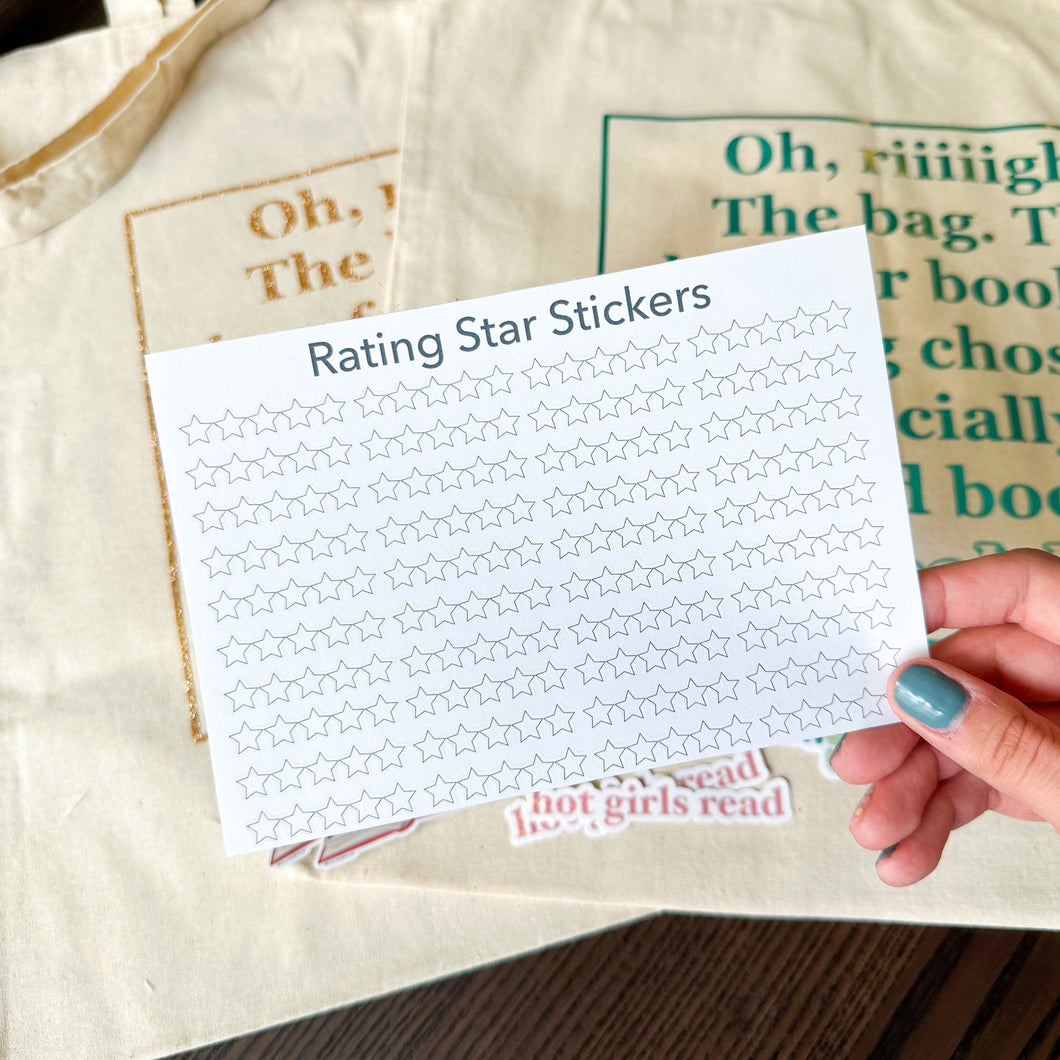 Rating Star Stickers