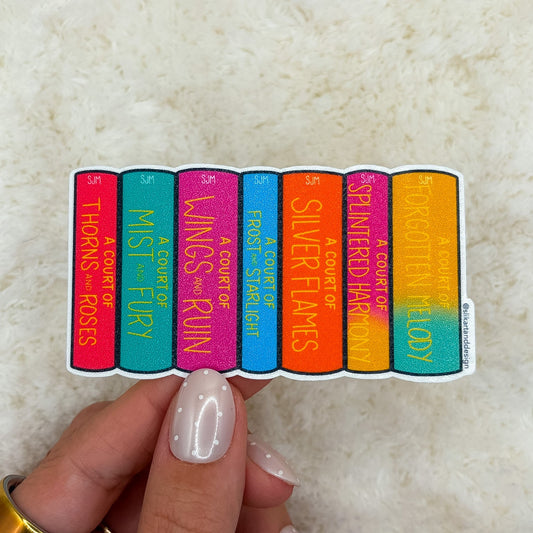 ACOTAR Books UPDATED Sticker