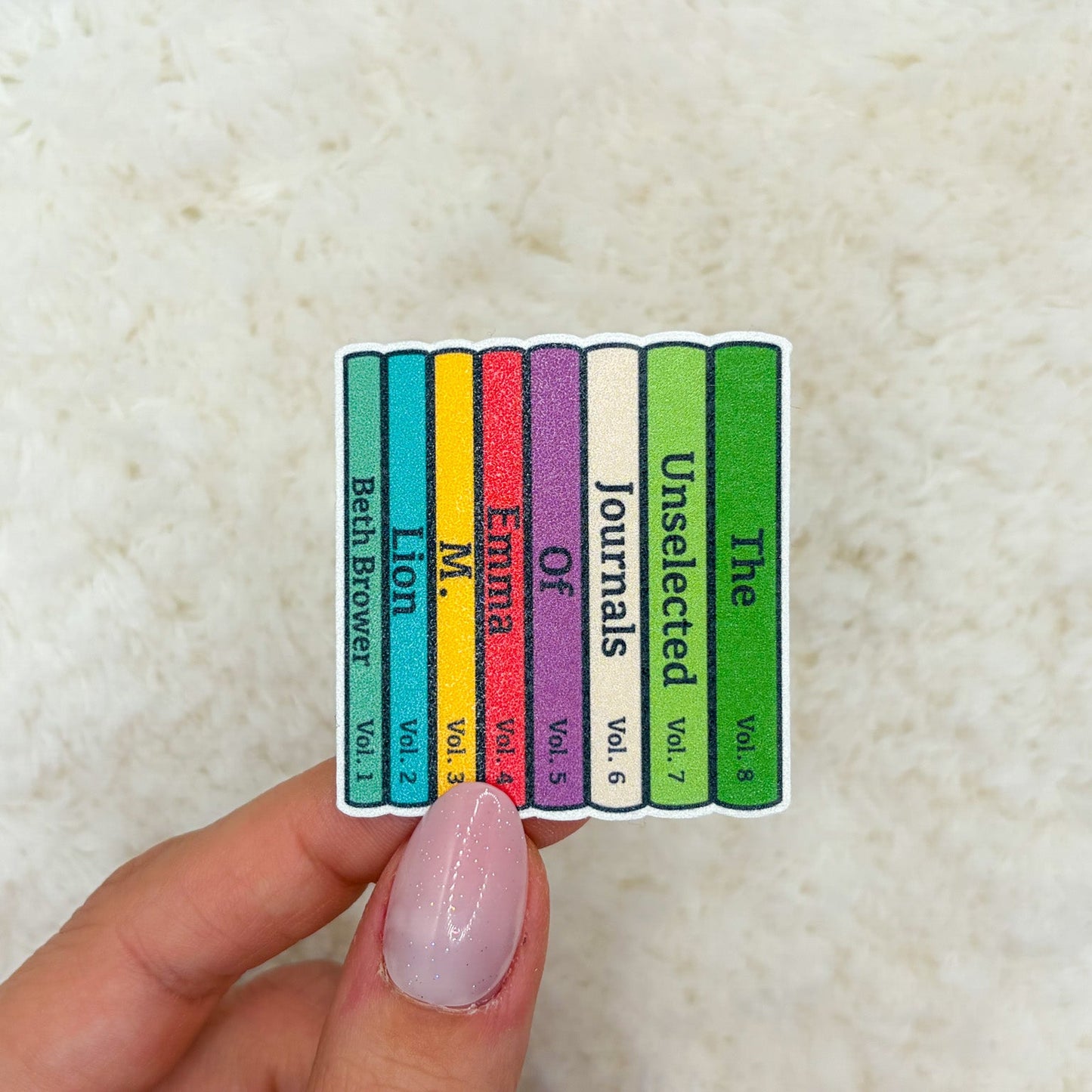 Emma Lion Books Sticker