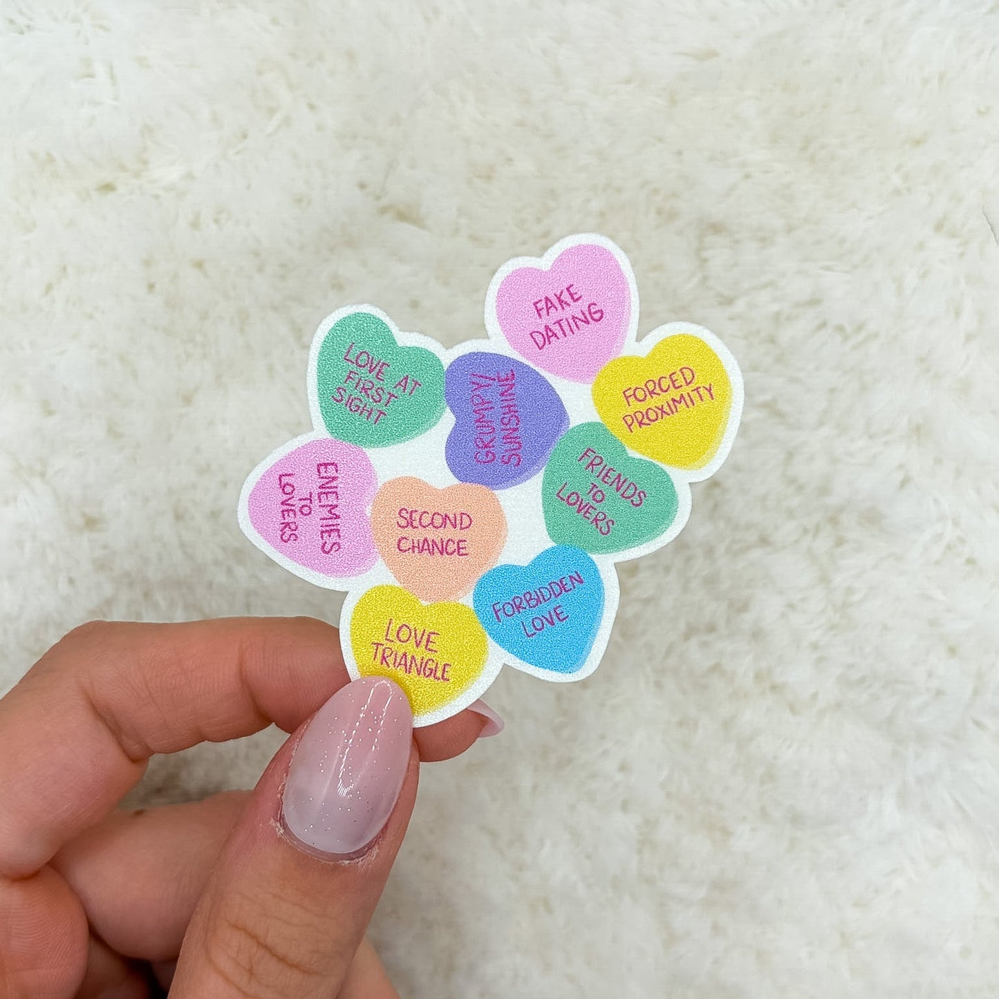 Romance Tropes Sticker
