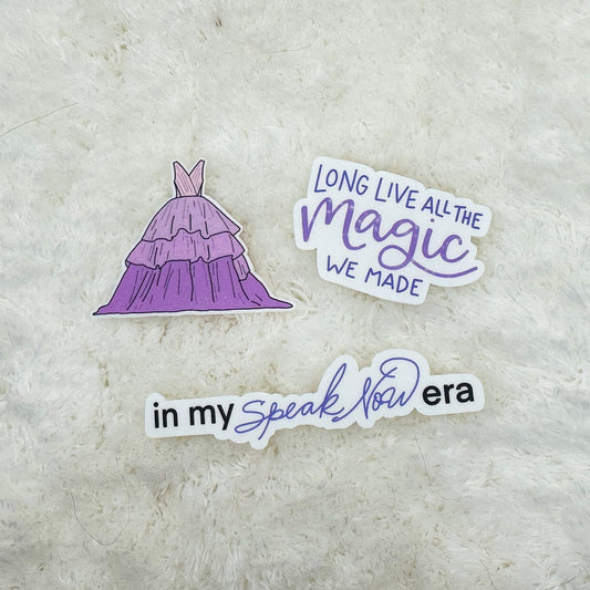 Speak Now Sticker Bundle