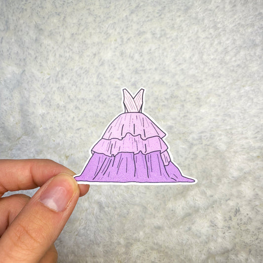 Speak Now Dress Sticker