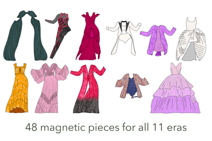 Taylor Magnetic Dress Up Set | The Eras Tour Magnetic Dress Up Set