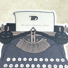 Load image into Gallery viewer, Typewriter Sticker
