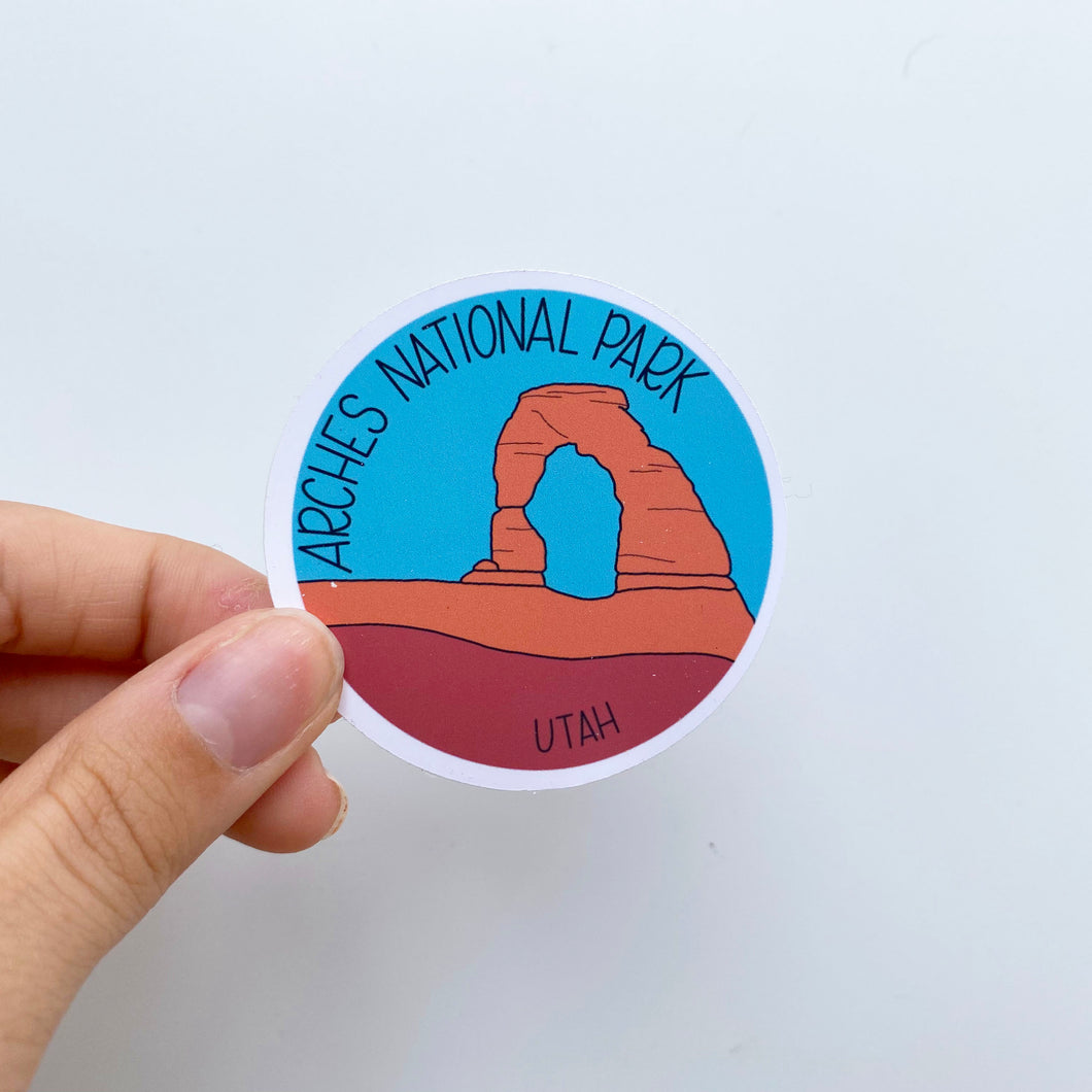 Arches National Park Sticker