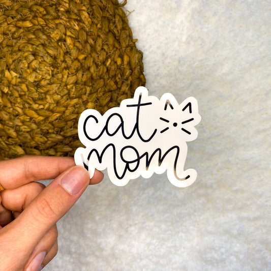 Cat Mom Sticker