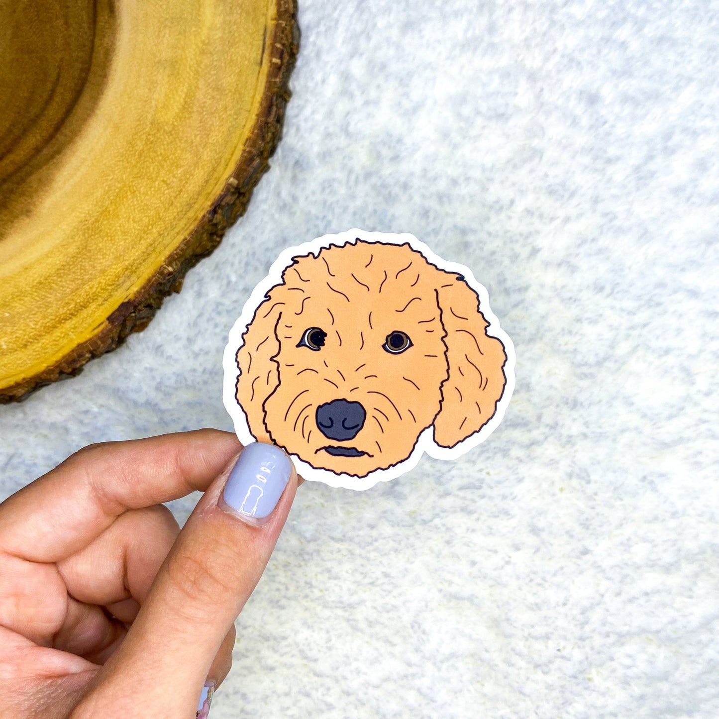 Goldendoodle Sticker