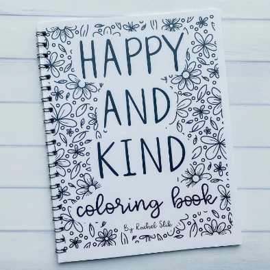 Happy and Kind Coloring Book