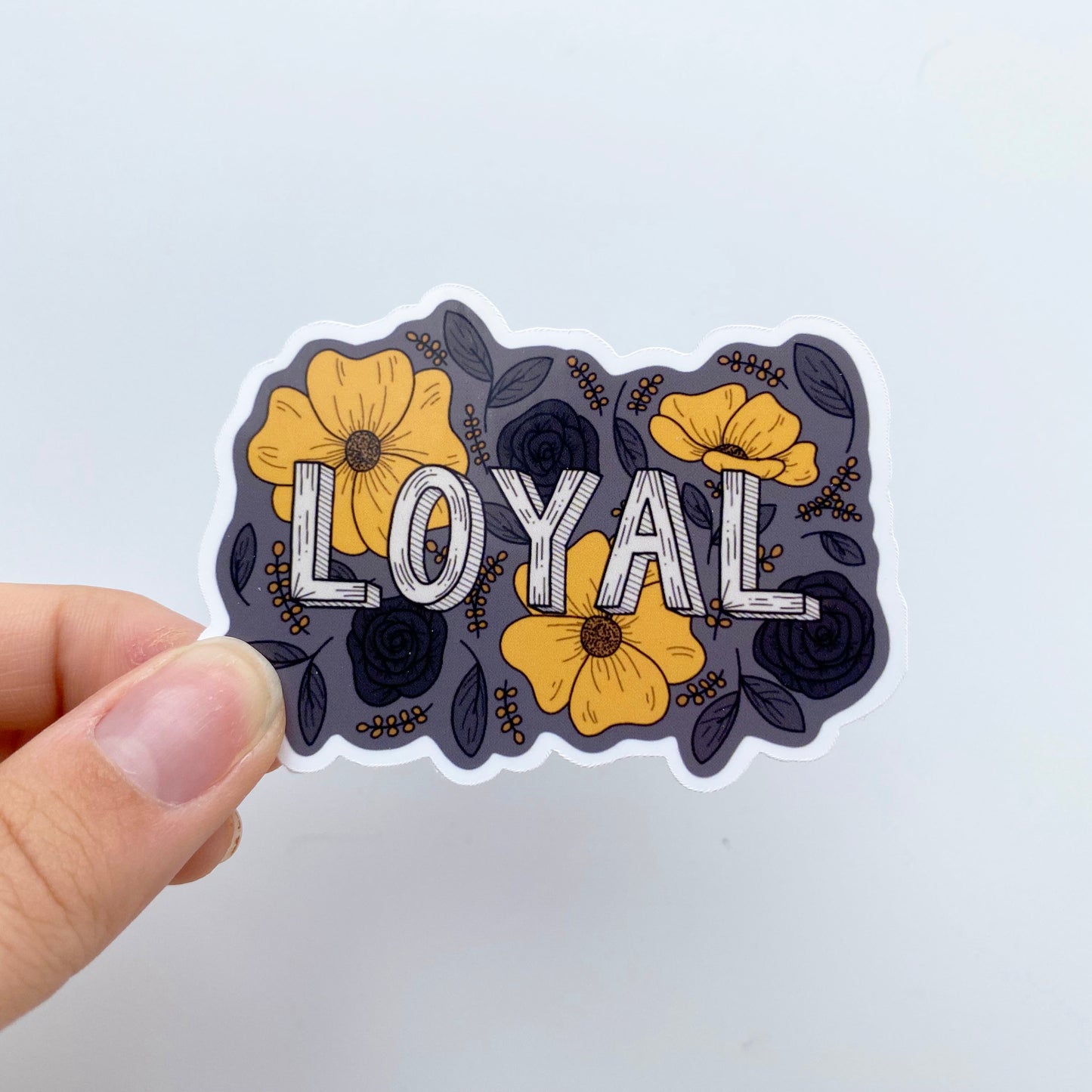 Loyal Sticker - Hufflepuff Hogwarts House Sticker