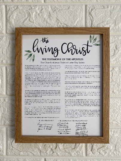 The Living Christ: The Testimony of the Apostles Digital Print